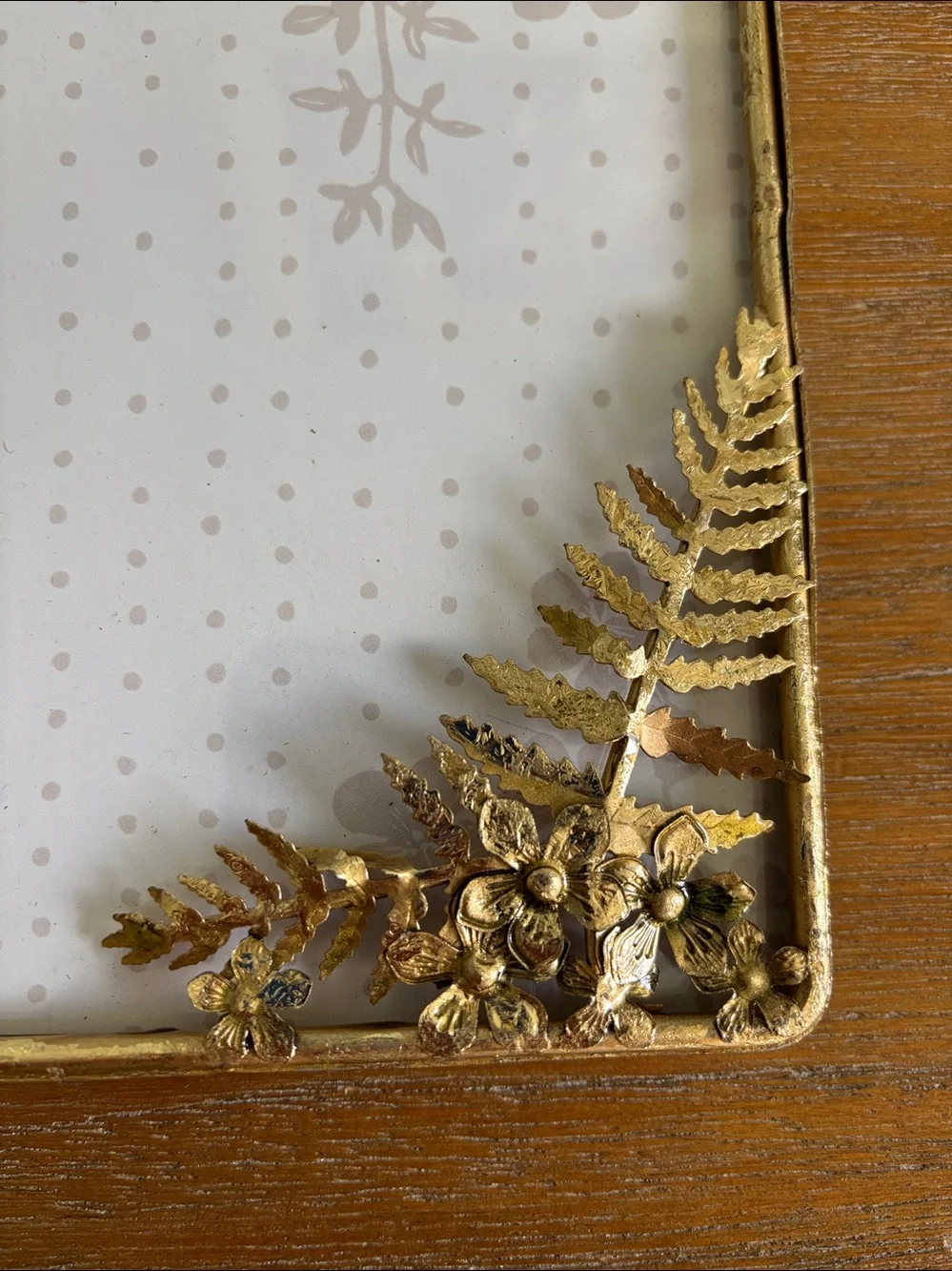 Anthropologie Large Hollywood Gallery Frame in Gold, 8x10, New in Box
